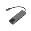 Microware 5 in 1 USB C Hub  Adapter