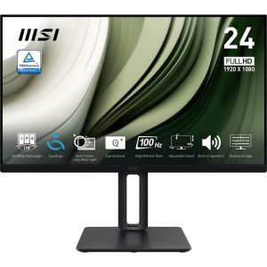 24" MSI IPS Monitor PIVOT MD2412P 100Hz ($120 Tax included)