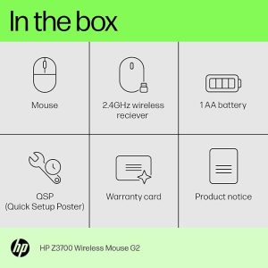 HP Z3700  Wireless Mouse - Image 3
