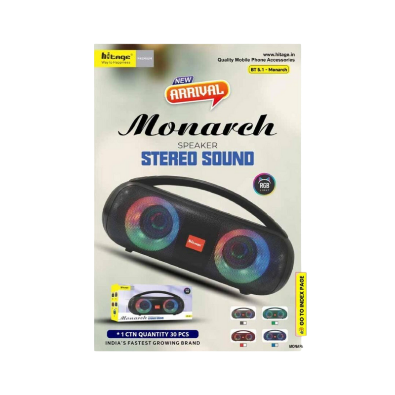 Hitage BT-5.1 Monarch Hitage Bluetooth Speaker