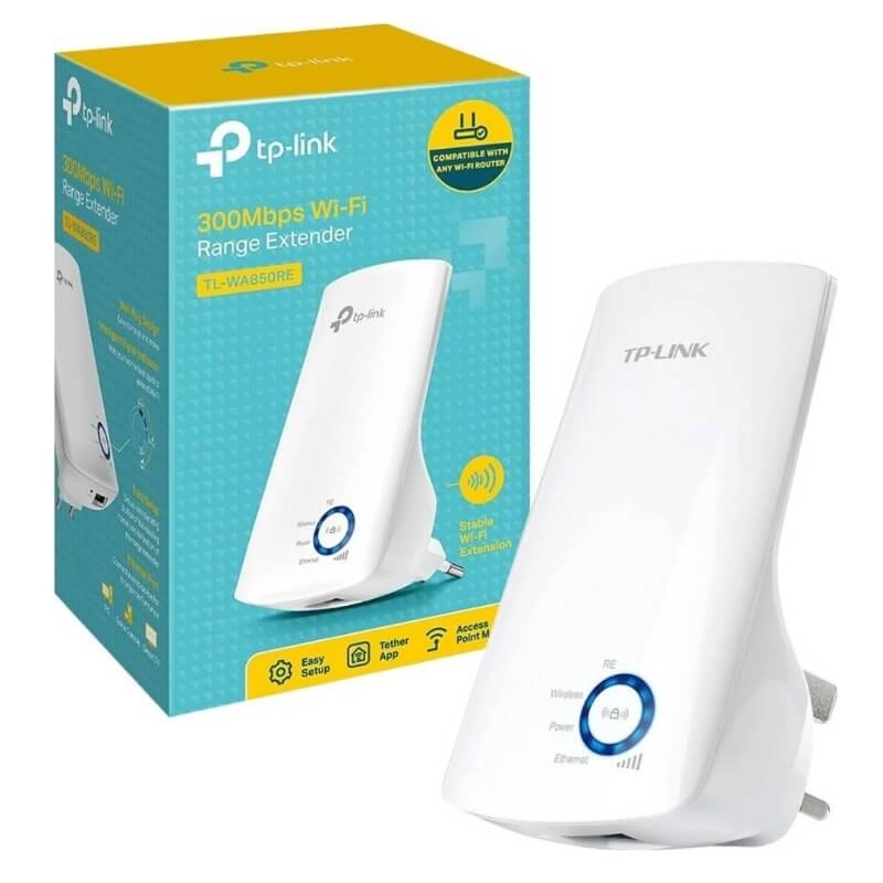TP-LINK WIRELESS RANGE EXTENDER 300MBPS N300 TL-WA850RE