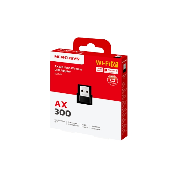 MERCUSYS AX300 NANO WIRELESS USB ADAPTER