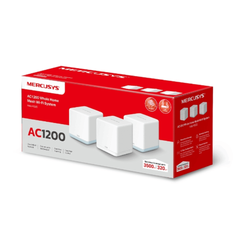 MERCUSYS AC1200 MESH WI-FI SYSTEM